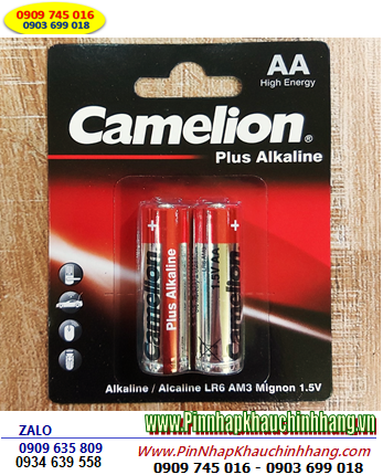 Camelion Plus LR6 AM3; Pin AA 1.5v Alkaline Camelion Plus LR6-AM3 Mignon chính hãng _Vỉ 2viên